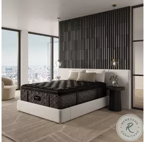 BRB 24 Series 3 Black Medium Pillow Top Hybrid California King Size Mattress