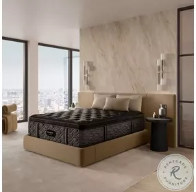 BRB 24 Series 3 Black Plush Pillow Top Hybrid Queen Size Mattress