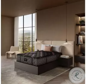 BRB 24 Series 2 Black Plush Tight Top Hybrid Twin XL Size Mattress