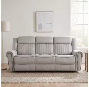 Brennen Mist Double 89" Reclining Sofa