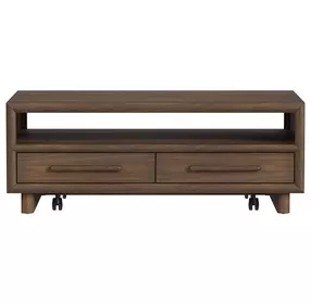 Perth Brown Occasional Table Set with 4 Drawers