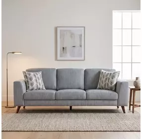 Broadway Blue Gray 87" Sofa
