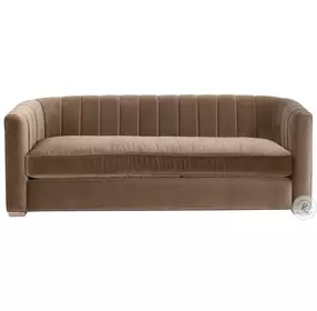 Bronx Carmel Velvet Sofa