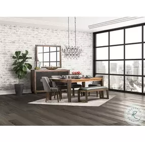 Brooklyn Walk Gray Side Chair Set of 2