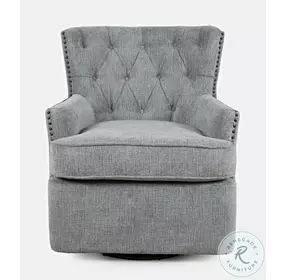 Bryson Ash Swivel Accent Chair
