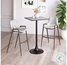 Spot Gray Square Bar Table