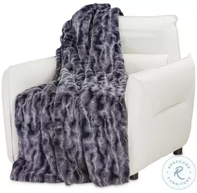 Solo Marine Blue Throw