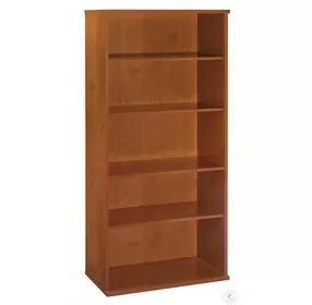 Series C Natural Cherry 36 Inch 5-Shelf Bookcase