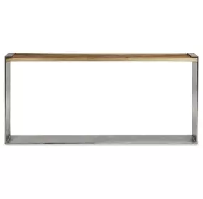 Arima Ferrum and Ligna Rectangular Console Table