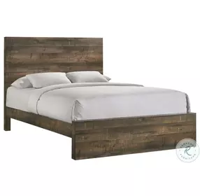 Beckett Walnut Panel Bedroom Set