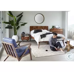 O2 Caramel Brown Nightstand