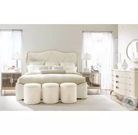 Adela Washed Alabaster and Blush Taupe Dresser