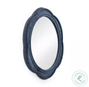 Zeva Blue Wall Mirror