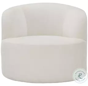 Elle Cream Swivel Chair