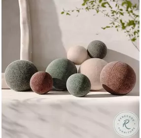 Boba Green Long Mohair Small Pillow