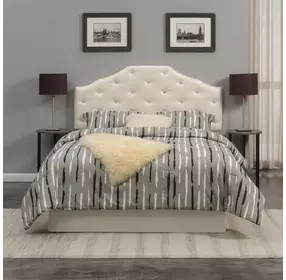 Dawson Gold Upholstered Queen Headboard