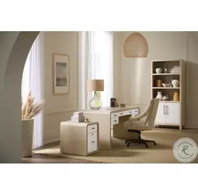 Brixton Pebble And Ivory Mobile File Cabinet