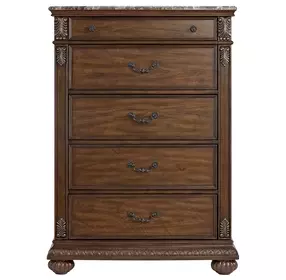 Concerto Brown 5 Drawer Chest