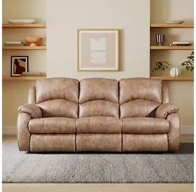 Cagney Vintage 89" Power Reclining Sofa with Power Headrest and USB Charging