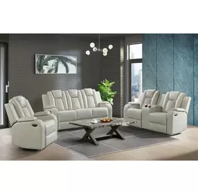 Amias Oyster Power Motion Recliner with LED and USB Charging