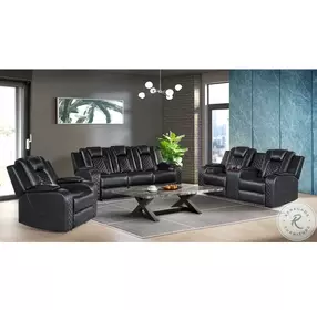 Amias Black Power Recliner
