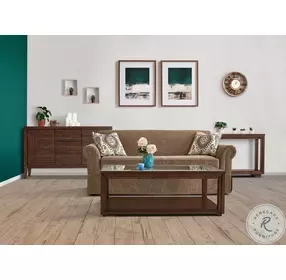 Carrollton Rustic Ranch Rectangular Cocktail Table