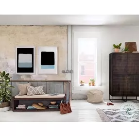 Edmon Warm Nettlewood Savile Flax Bench