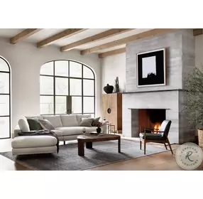 Braden Eden Sage Leather Chair
