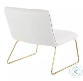 Casper Cream Velvet Accent Chair