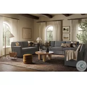 Catarina Gray Performance Fabric Loveseat