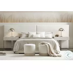 Solaria Cream Ottoman