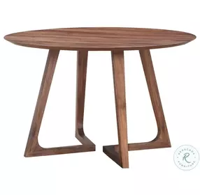 Godenza Natural Round Dining Room Set