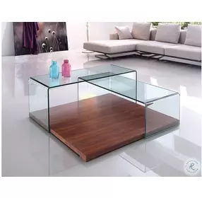 Kinetic Walnut Coffee Table