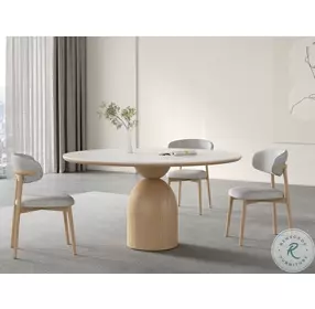 Andrea Beige Dining Chair Set Of 2