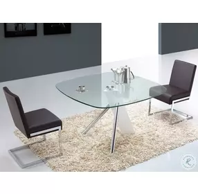 Fontana Brown Dining Chair Set of 2