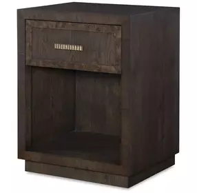 Monterey Hawthorne Dark 1 Drawer Small Nightstand