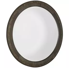Monterey Hawthorne Dark Round Wall Mirror