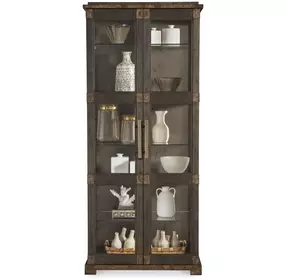 Monterey Hawthorne Dark 2 Door Display Cabinet