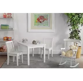 Home Accents White Juvenile Rocker