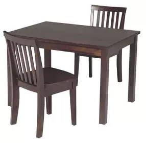 Home Accents Rich Mocha Juvenile Side Chair Set of 2