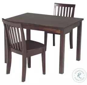Home Accents Rich Mocha Juvenile Dining Table