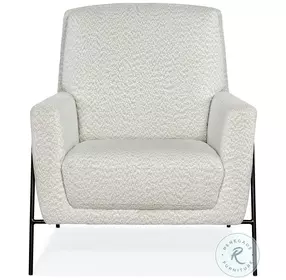 Amette White Club Chair