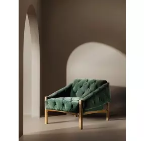 Kerns Ansel Rain Forrest Accent Chair