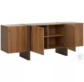 Ewan Warm Brown Sideboard