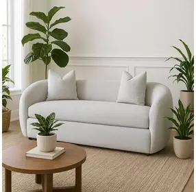 Blue Mallee Mendocino Beach 85" Cali Sofa
