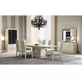 Chiara Light Walnut and Grey Dining Chair Set of 2