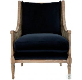 Patina Denim Churchill Club Chair