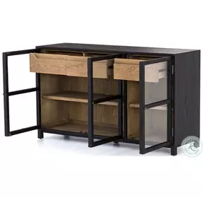Millie Clear Glass Sideboard