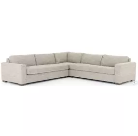 Boone Thames Coal 3 Piece Small Corner Sectional