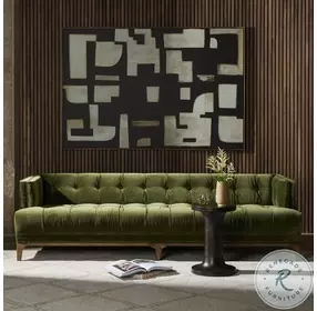 Dylan Sapphire Olive Performance Fabric Living Room Set